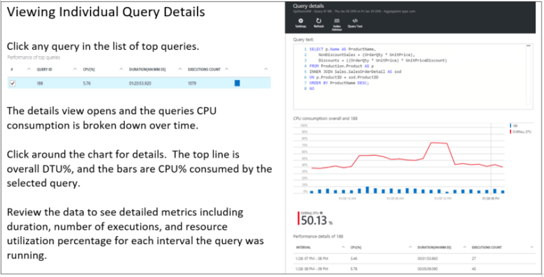 Viewing Individual Query Details